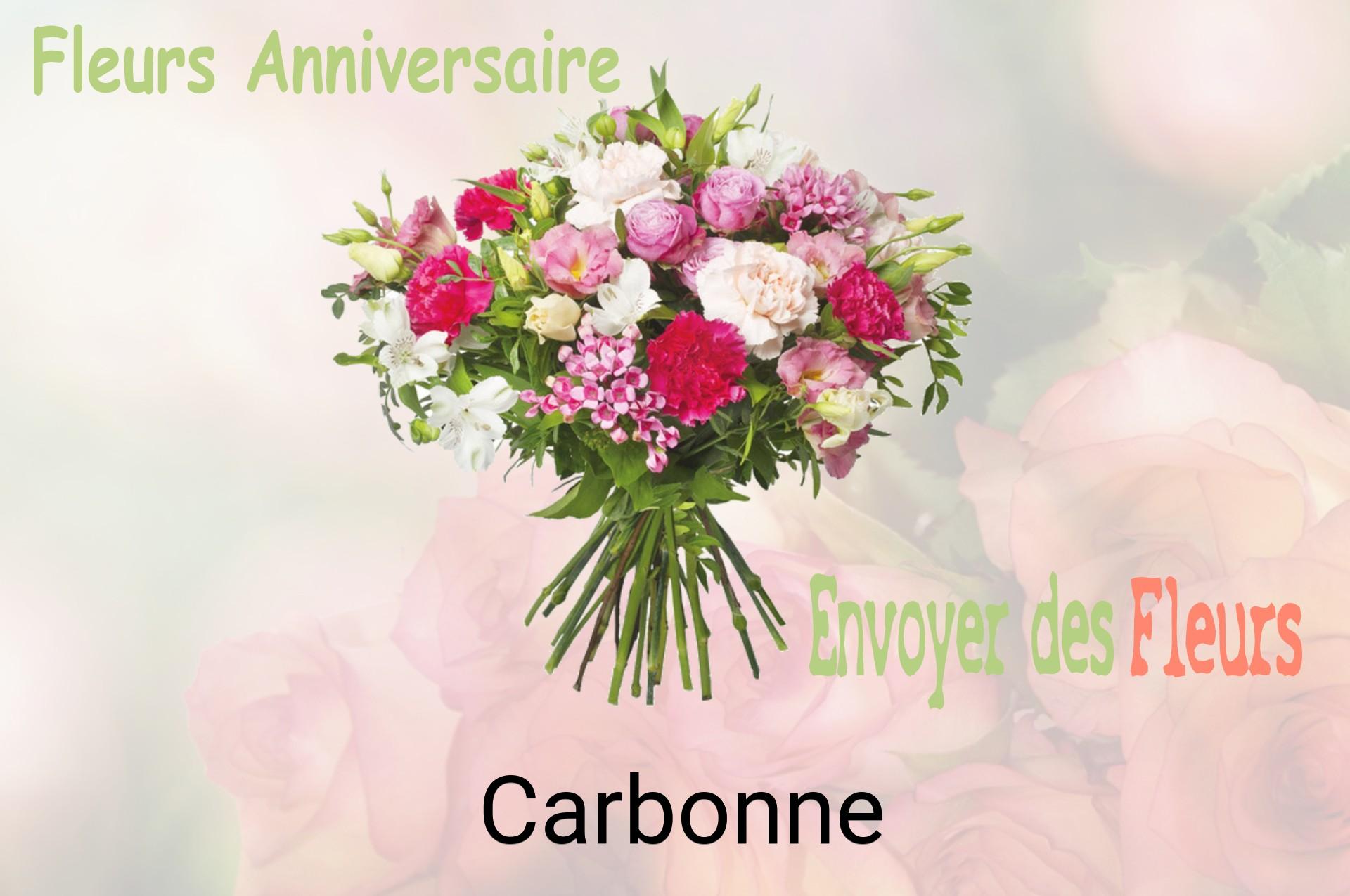Bouquet de fleurs d’anniversaire livré à Carbonne